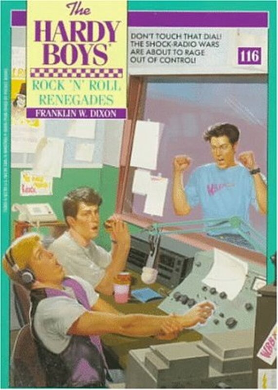 Book cover for "Rock 'N' Roll Renegades" by Franklin W Dixon