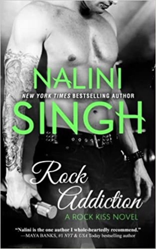 Book cover for "Rock Addiction" by Nalini Singh