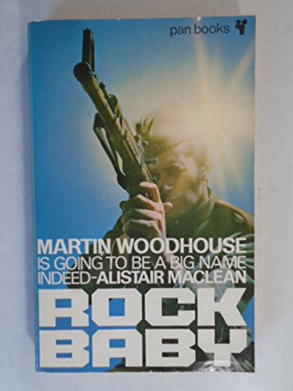 Book cover for "Rock Baby" by Martin Woodhouse