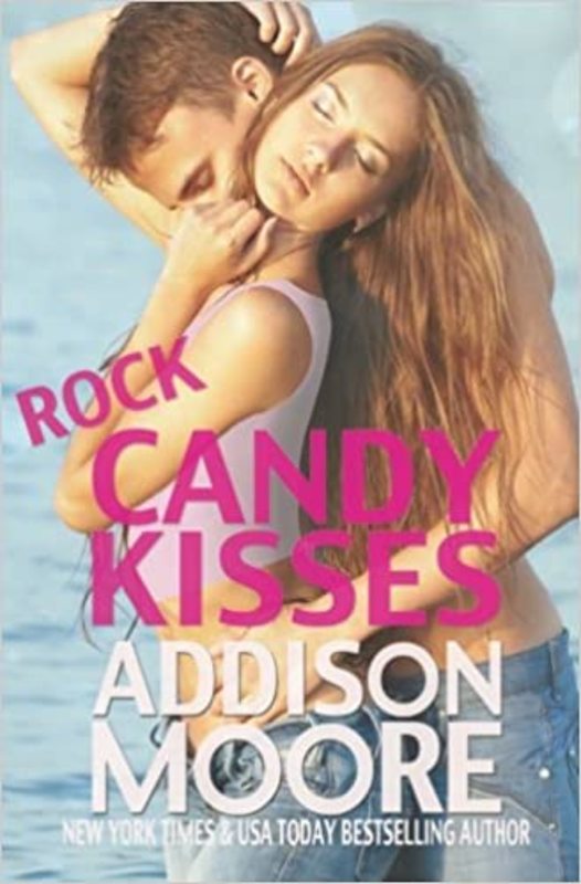 Book cover for "Rock Candy Kisses" by Addison Moore