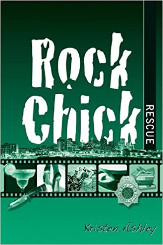 Book cover for "Rock Chick Rescue" by Kristen Ashley