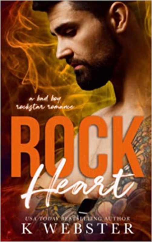 Book cover for "Rock Heart" by K. Webster