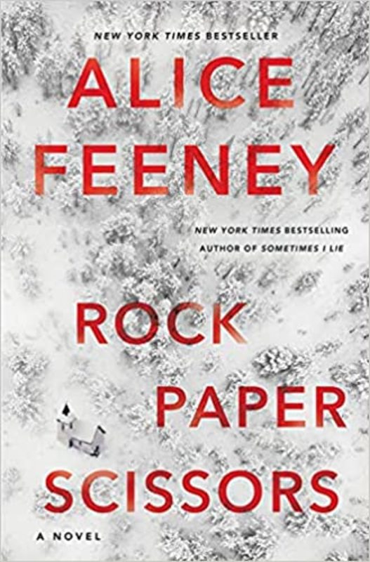 Book cover for "Rock Paper Scissors" by Alice Feeney