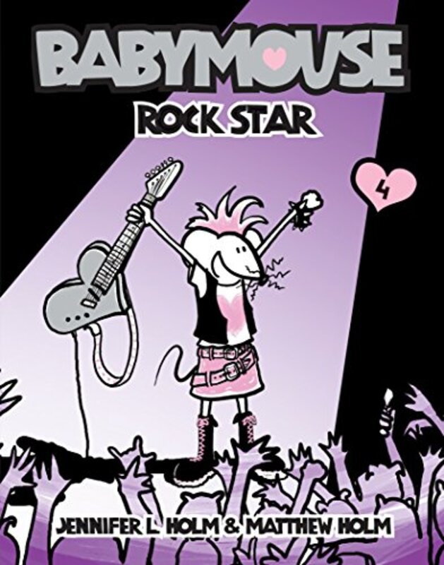 Book cover for "Rock Star" by Jennifer L Holm