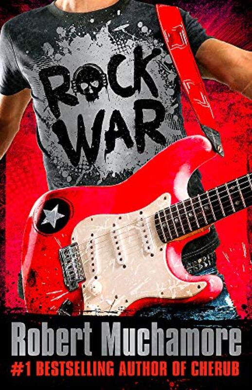 Book cover for "Rock War" by Robert Muchamore