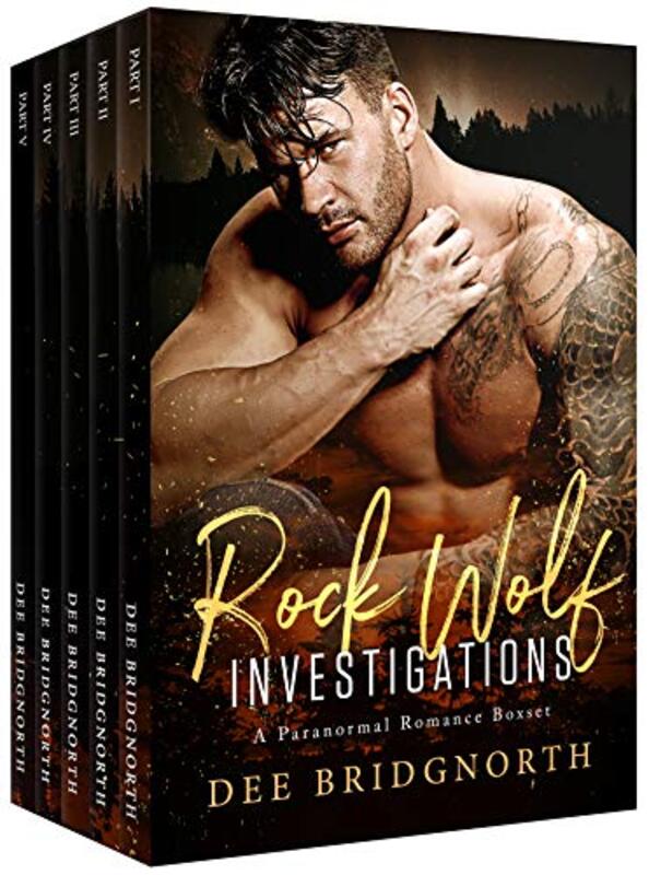 Book cover for "Rock Wolf Investigations" by Dee Bridgnorth