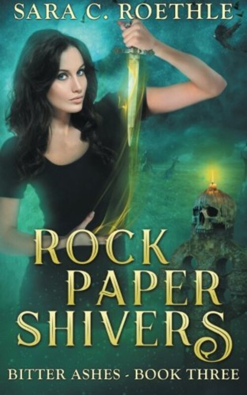 Book cover for "Rock, Paper, Shivers" by Sara C Roethle