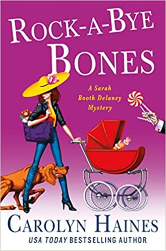 Book cover for "Rock-a-Bye Bones" by Carolyn Haines