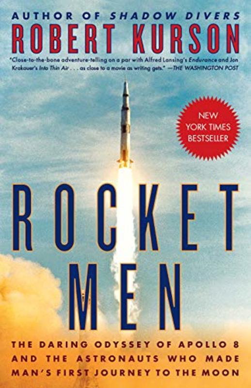 Book cover for "Rocket Men" by Robert Kurson