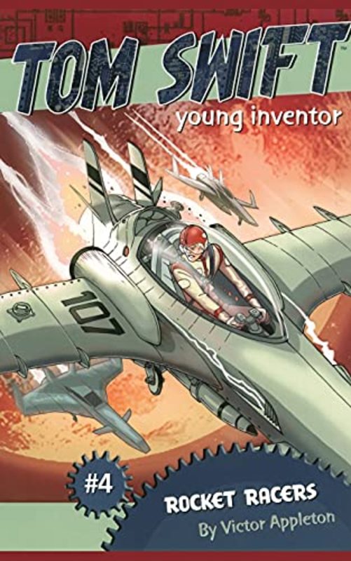Book cover for "Rocket Racers" by Victor Appleton