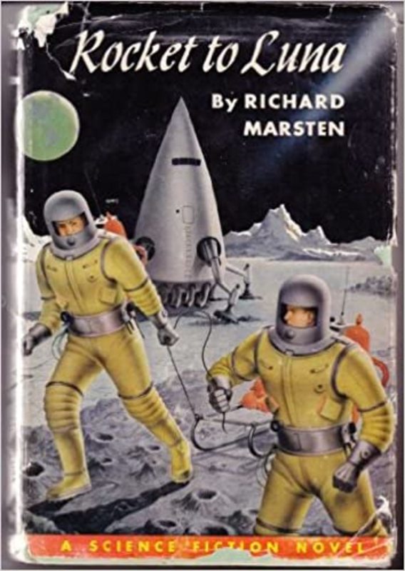 Book cover for "Rocket To Luna" by Ed McBain