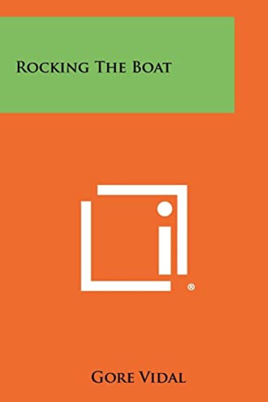 Book cover for "Rocking the Boat" by Gore Vidal