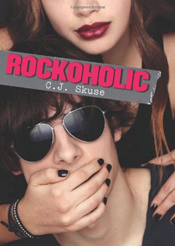 Book cover for "Rockoholic" by CJ Skuse