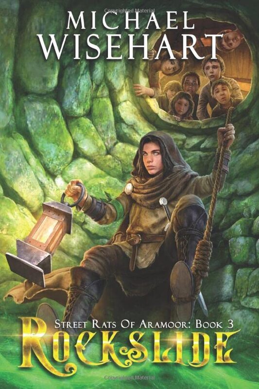 Book cover for "Rockslide" by Michael Wisehart