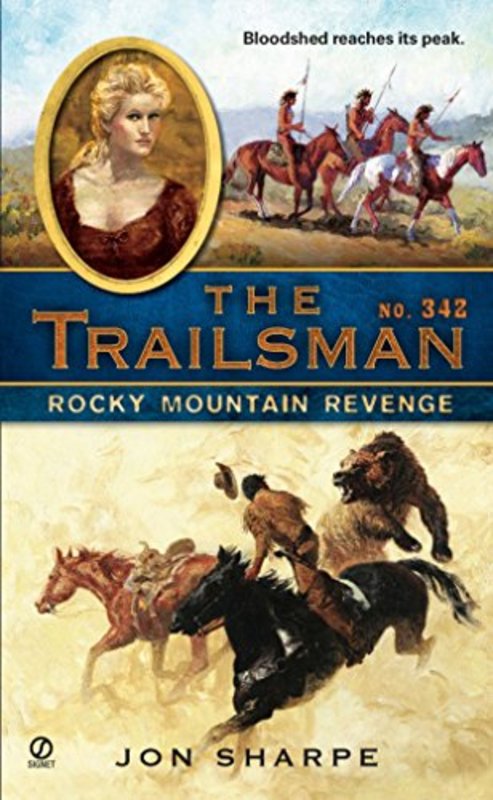 Book cover for "Rocky Mountain Revenge" by Jon Sharpe