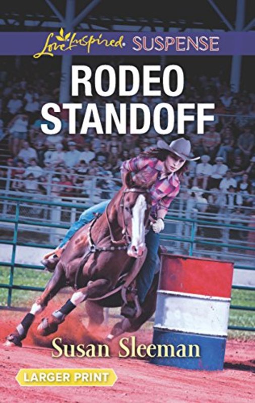 Book cover for "Rodeo Standoff" by Susan Sleeman
