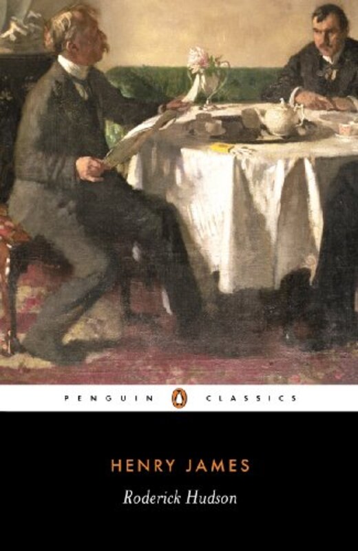 Book cover for "Roderick Hudson" by Henry James