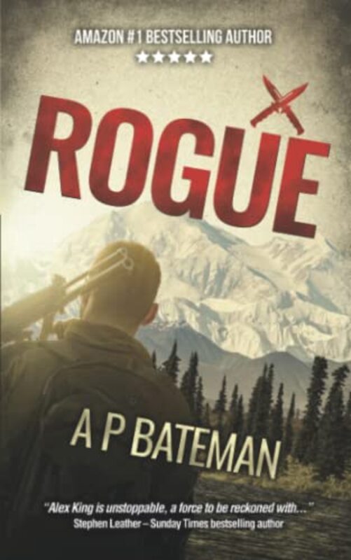Book cover for "Rogue" by AP Bateman