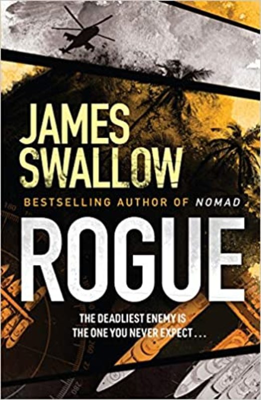 Book cover for "Rogue" by James Swallow