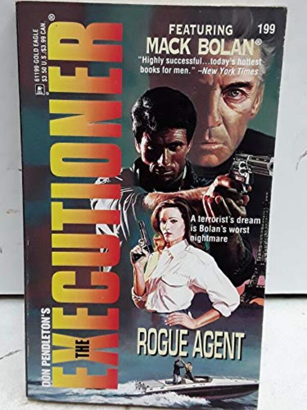 Book cover for "Rogue Agent" by Don Pendleton