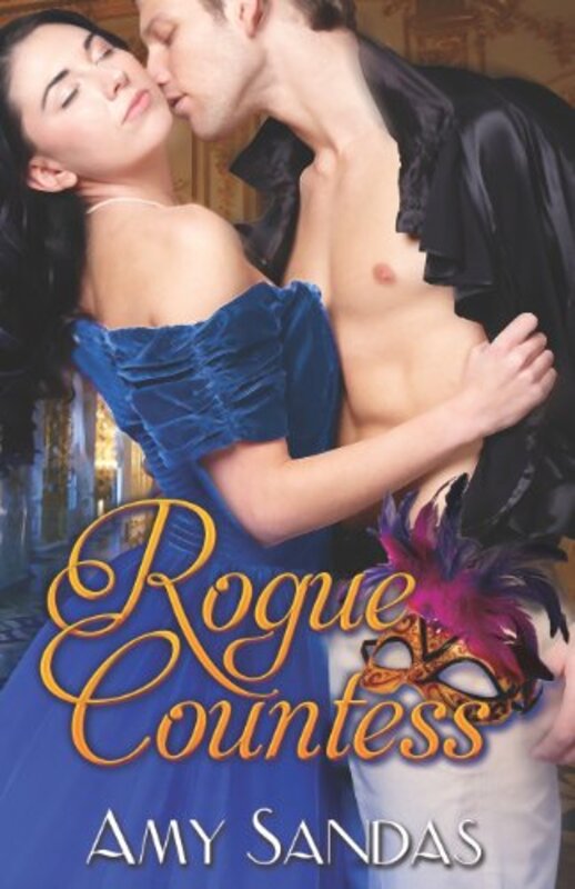 Book cover for "Rogue Countess" by Amy Sandas