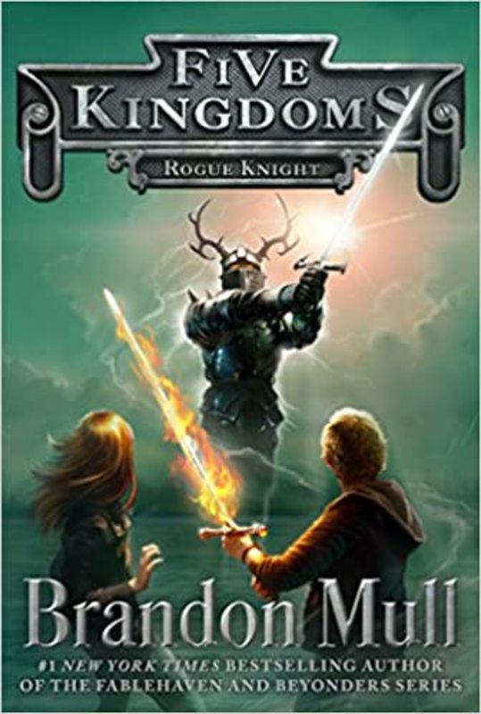 Book cover for "Rogue Knight" by Brandon Mull