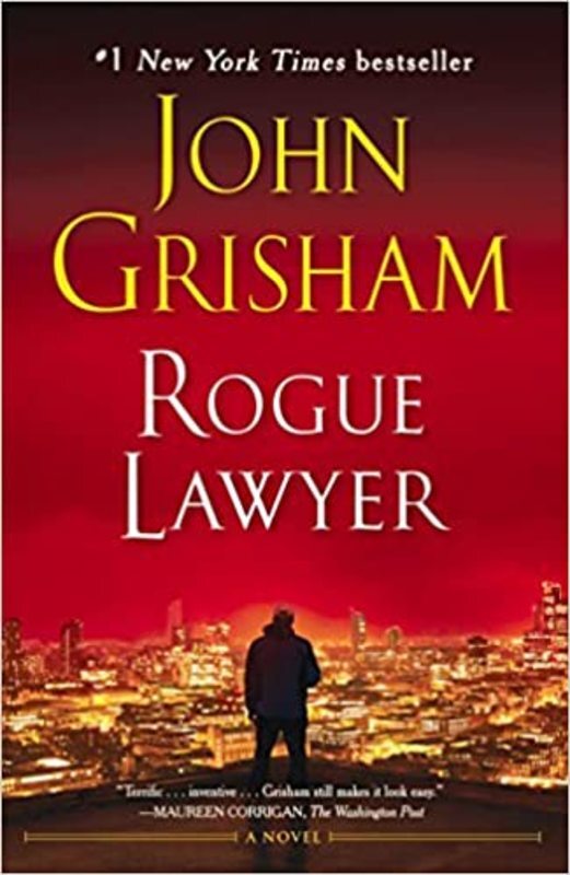 Book cover for "Rogue Lawyer"
