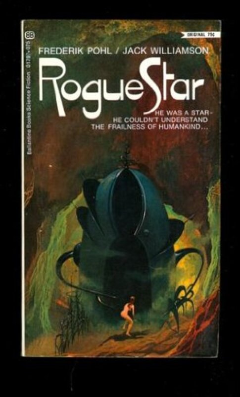 Book cover for "Rogue Star" by Jack Williamson