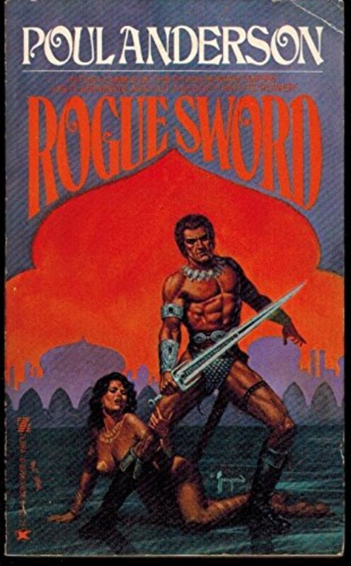 Book cover for "Rogue Sword" by Poul Anderson