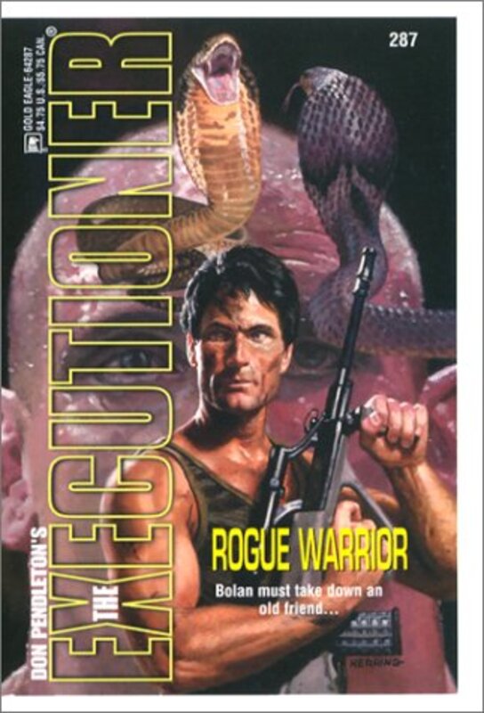 Book cover for "Rogue Warrior" by Don Pendleton