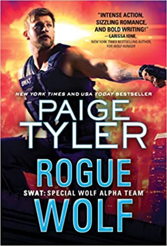 Book cover for "Rogue Wolf" by Paige Tyler