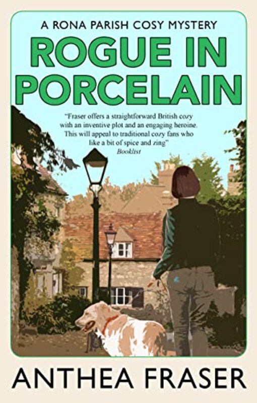 Book cover for "Rogue in Porcelain" by Anthea Fraser