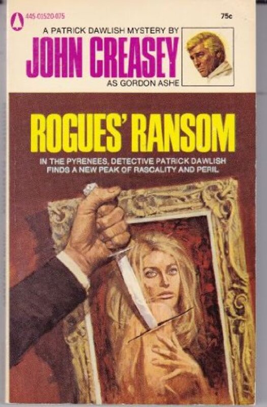 Book cover for "Rogues' Ransom" by John Creasey