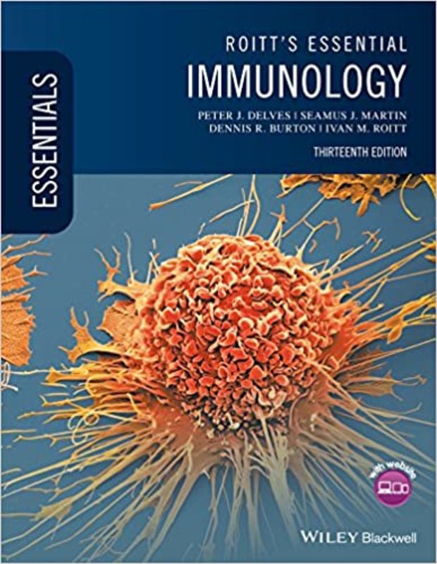 Book cover for "Roitt's Essential Immunology" by Seamus J. Martin