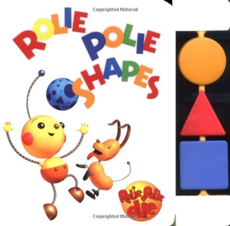 Book cover for "Rolie Polie Shapes" by William Joyce