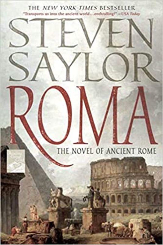 Book cover for "Roma" by Steven Saylor