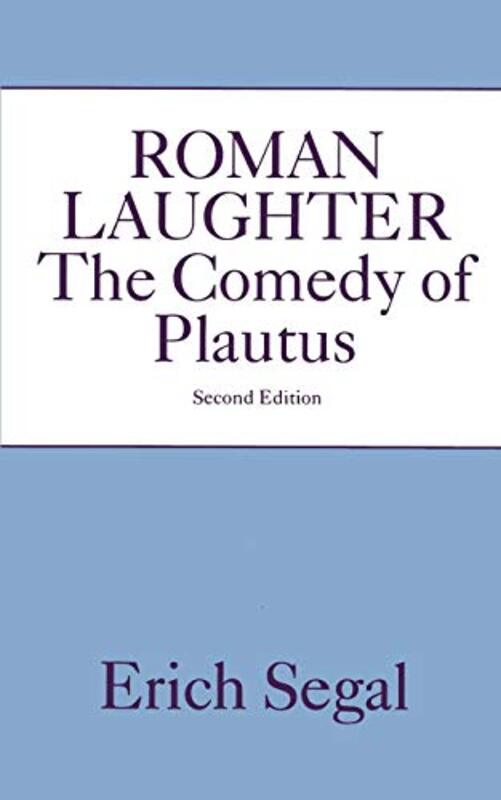 Book cover for "Roman Laughter" by Erich Segal