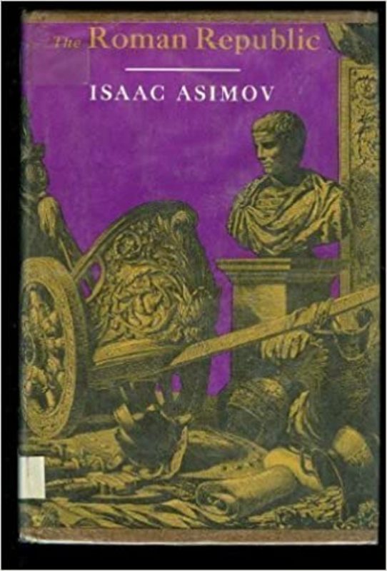 Book cover for "Roman Republic" by Isaac Asimov