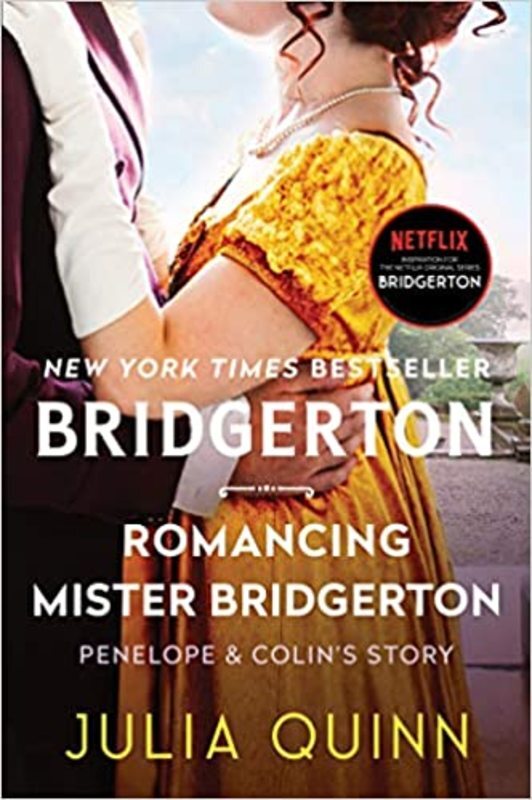Book cover for "Romancing Mister Bridgerton" by Julia Quinn