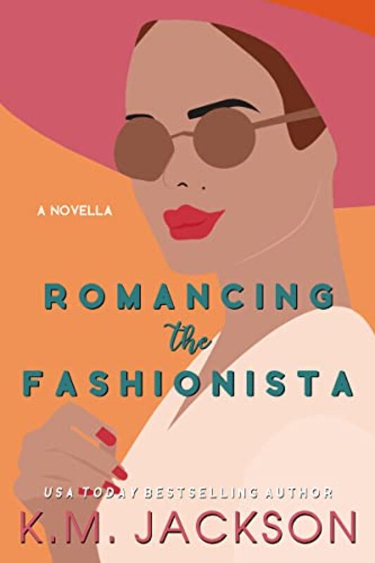 Book cover for "Romancing The Fashionista" by KM Jackson