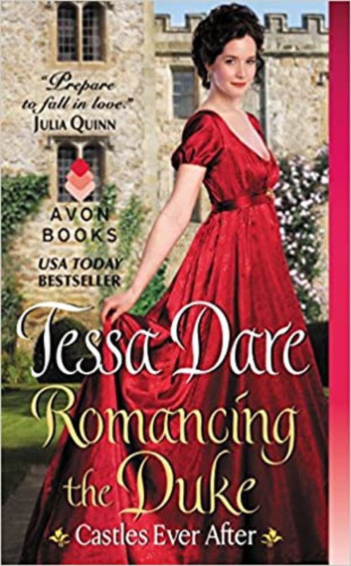 Book cover for "Romancing the Duke" by Tessa Dare