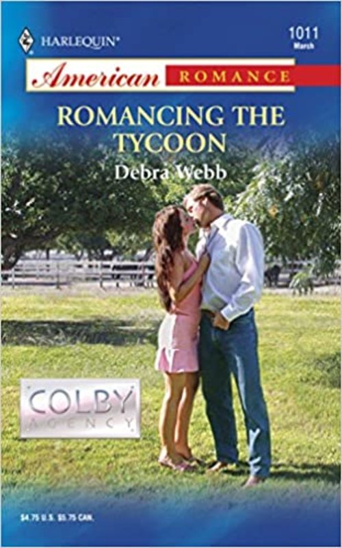 Book cover for "Romancing the Tycoon" by Debra Webb