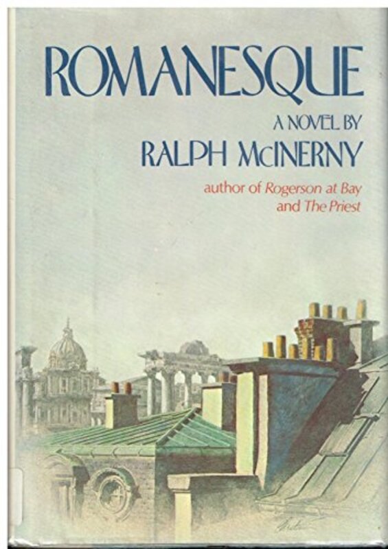 Book cover for "Romanesque" by Ralph McInerny