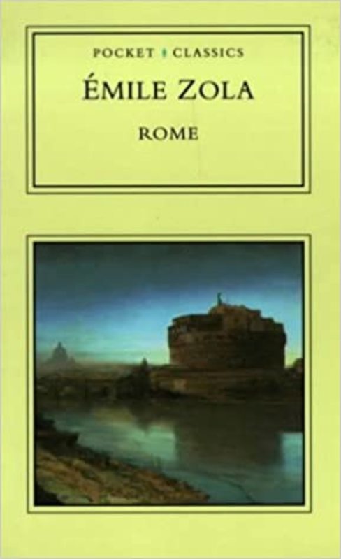 Book cover for "Rome" by Émile Zola