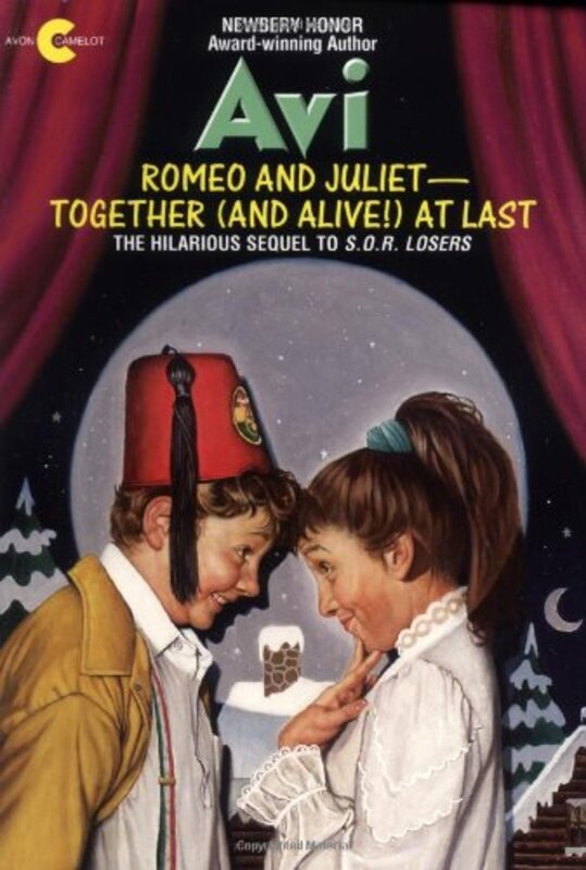 Book cover for "Romeo and Juliet--Togetherat Last" by Avi