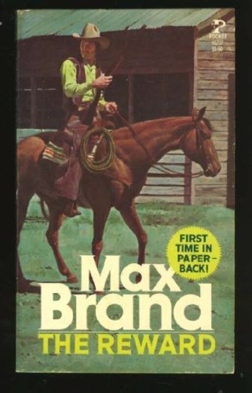 Book cover for "Ronicky Doone's Reward" by Max Brand