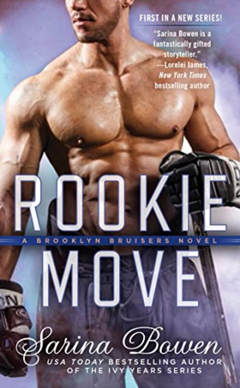 Book cover for "Rookie Move" by Sarina Bowen