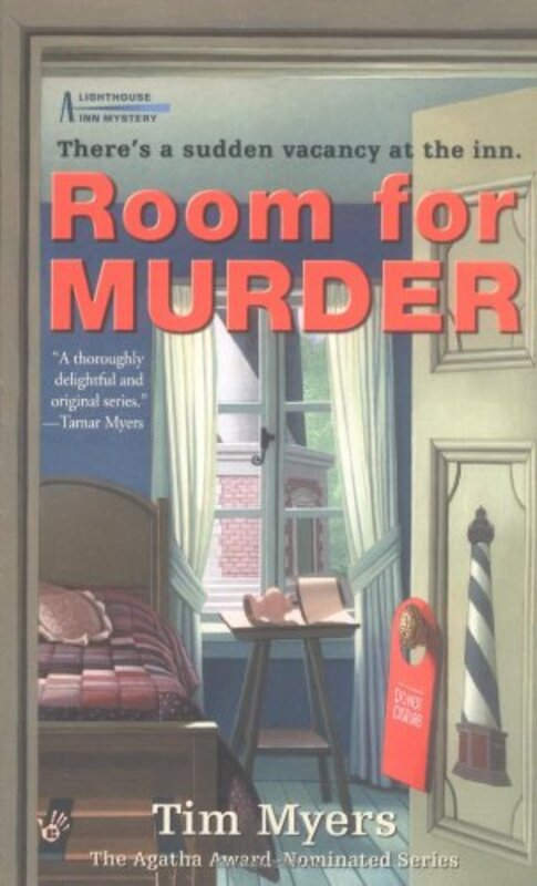 Book cover for "Room for Murder" by Tim Myers