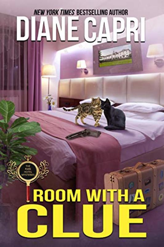 Book cover for "Room with a Clue" by Diane Capri