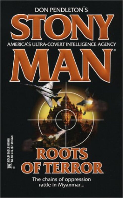 Book cover for "Roots of Terror" by Don Pendleton